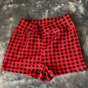 Ladies mini shorts size small